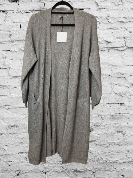 Madewell Green/Gray Cardigan sale Front Pockets