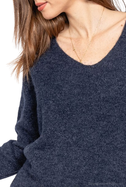 Soft Wool V Neck Jumper