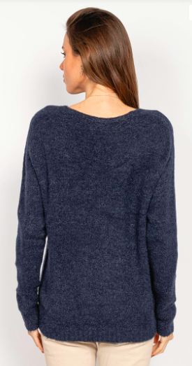 Soft Wool V Neck Jumper
